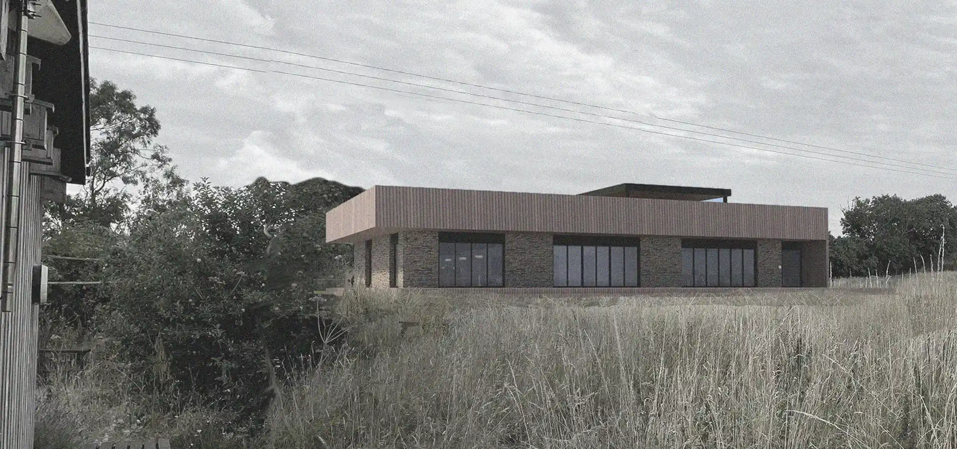 architect's visualisation of the Lower Derwent Valley new research base